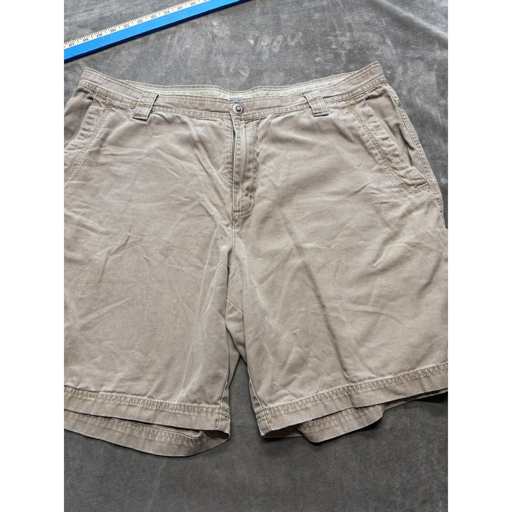 Columbia Omni Shield Advanced Repellency Men's Khaki Cargo Shorts Size 40W 31L